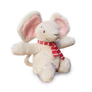 Muis knuffel en handpop