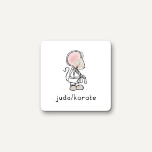 Magneet judo/karate 