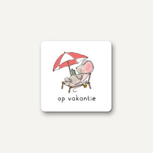 Magneet op vakantie