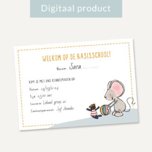 Welkomskaart (download)